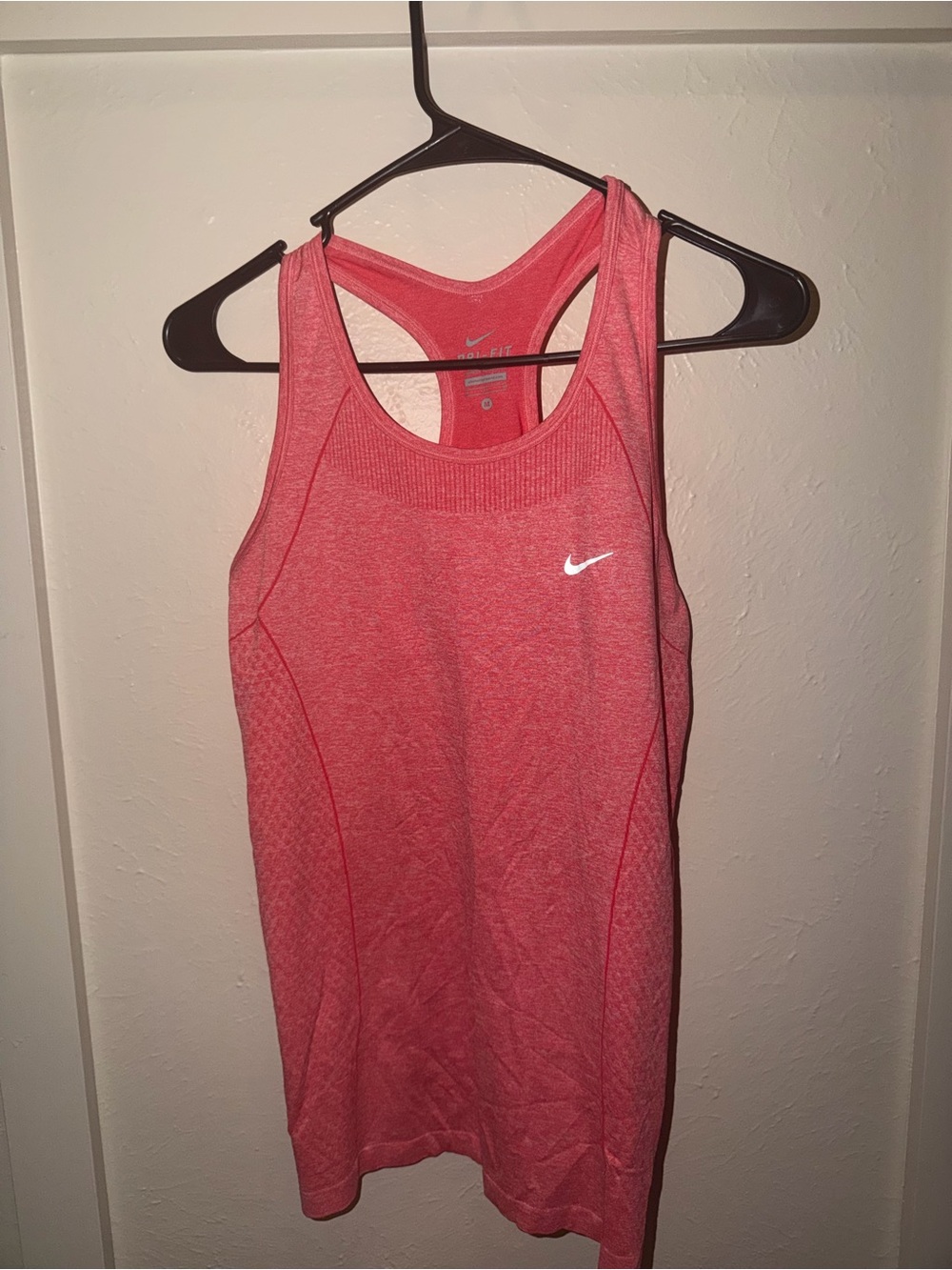 Nike Coral Pink Racerback Active Tank